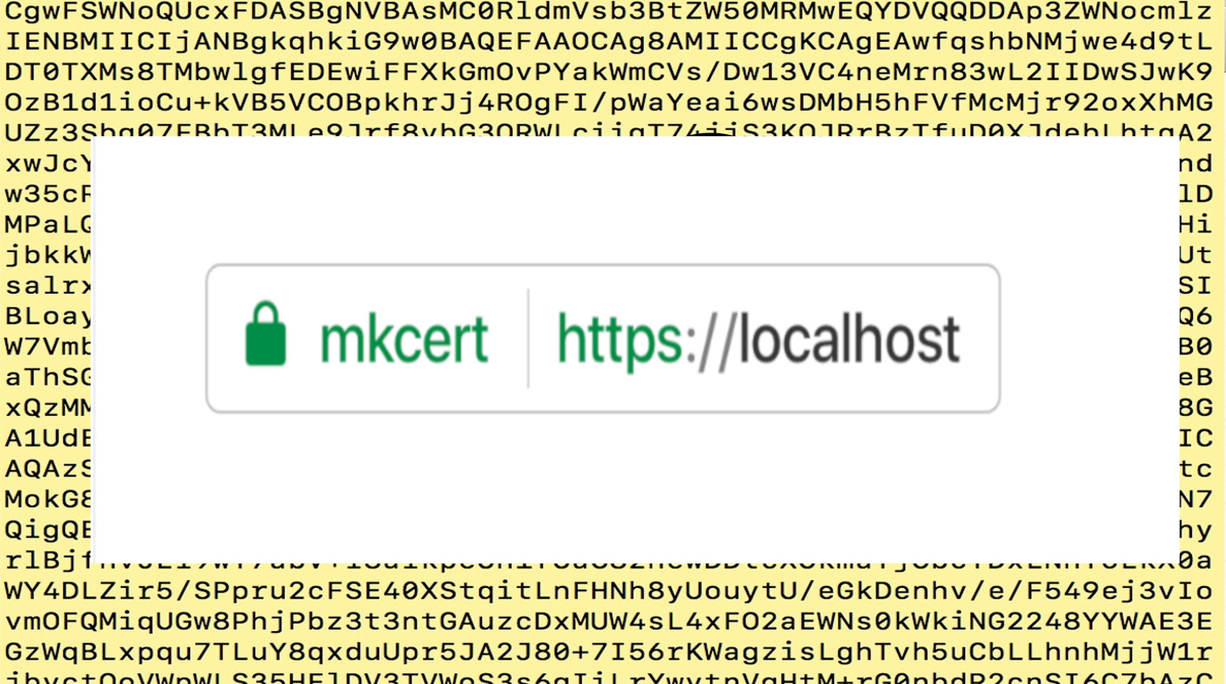 Mkcert - Create SSL Certificates for Local Development